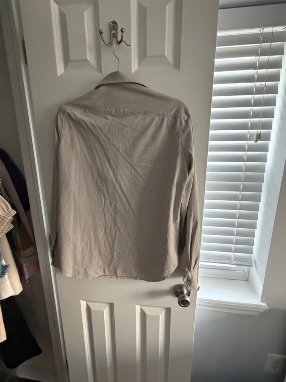 Frank & Eileen Light Beige Button-Down Shirt - Picture 3 of 3